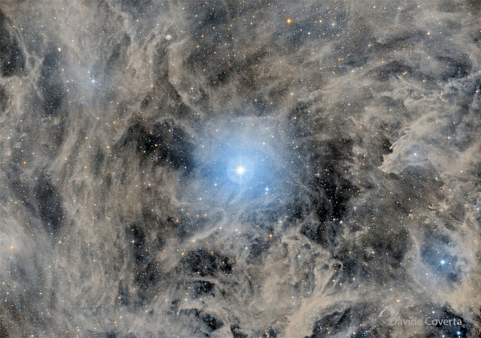 2025-01-14: North Star: Polaris and Surrounding Dust