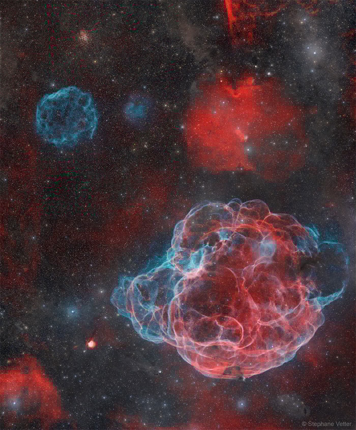 2025-01-08: Supernova Remnants Big and Small