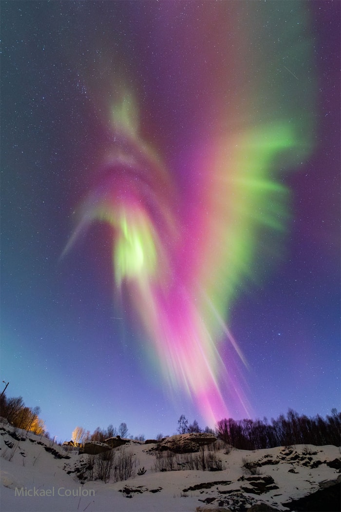 2025-02-10: Auroral Hummingbird over Norway