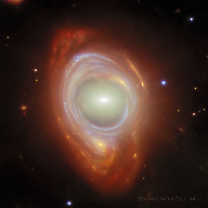 2025-04-21: Galaxy Lenses Galaxy from Webb