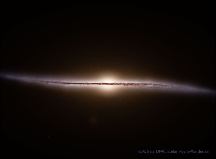 2025-05-12: Gaia Reconstructs a Side View of our Galaxy