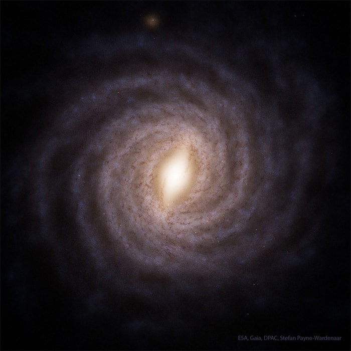 2025-05-13: Gaia Reconstructs a Top View of our Galaxy