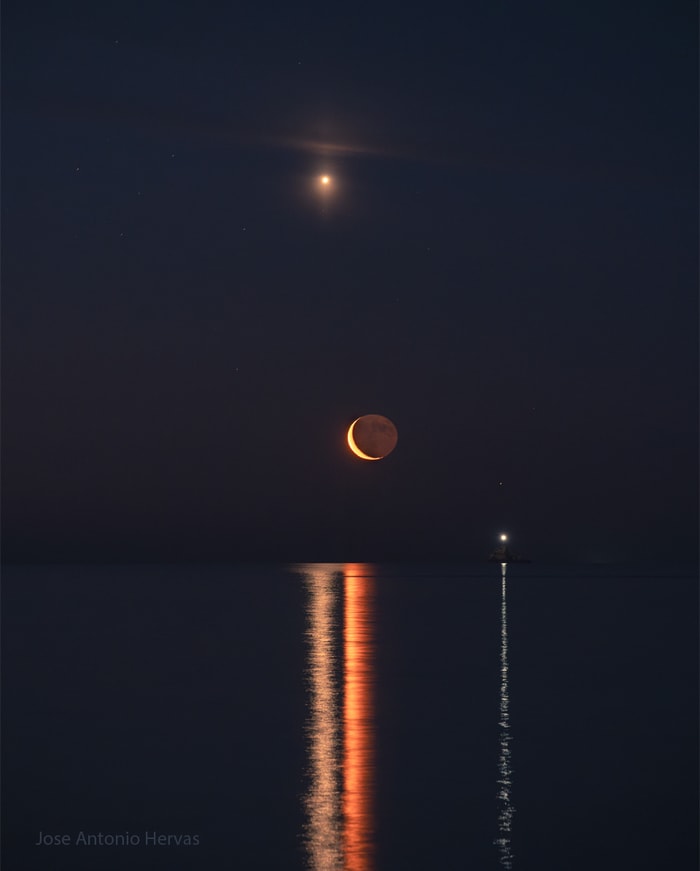 2025-05-05: Planet Lines Across Water